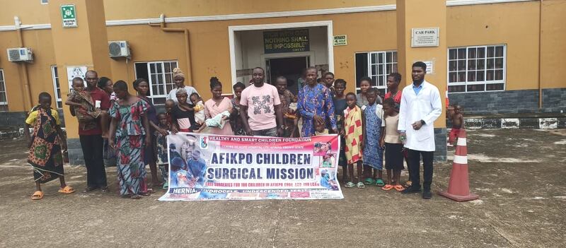 Christian is still working towards improving healthcare in Nigeria through his Healthy Smart Children foundation. PICTURE: CHRISTIAN OKO