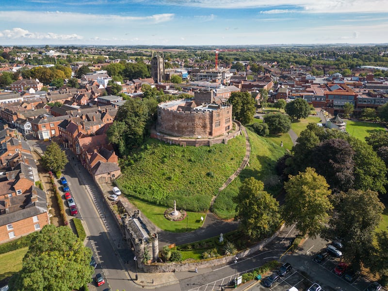 Tamworth Castle has been added to the list of heritage at risk