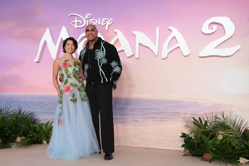 Auli’i Cravalho and Dwayne Johnson return to their starring roles for the sequel to Moana