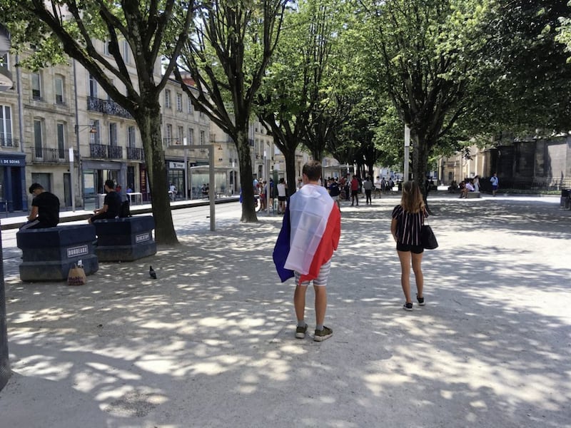 Bordeaux, World Cup final day 