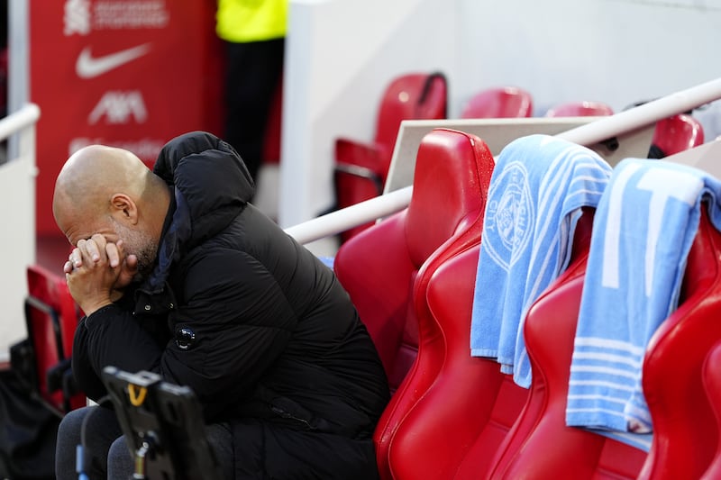 Pep Guardiola’s side continue to struggle