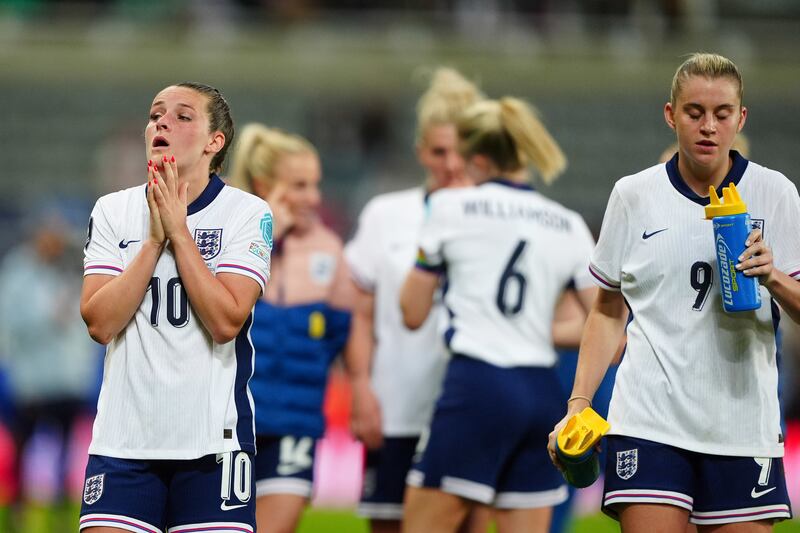 England suffered a 2-1 defeat to France on Friday