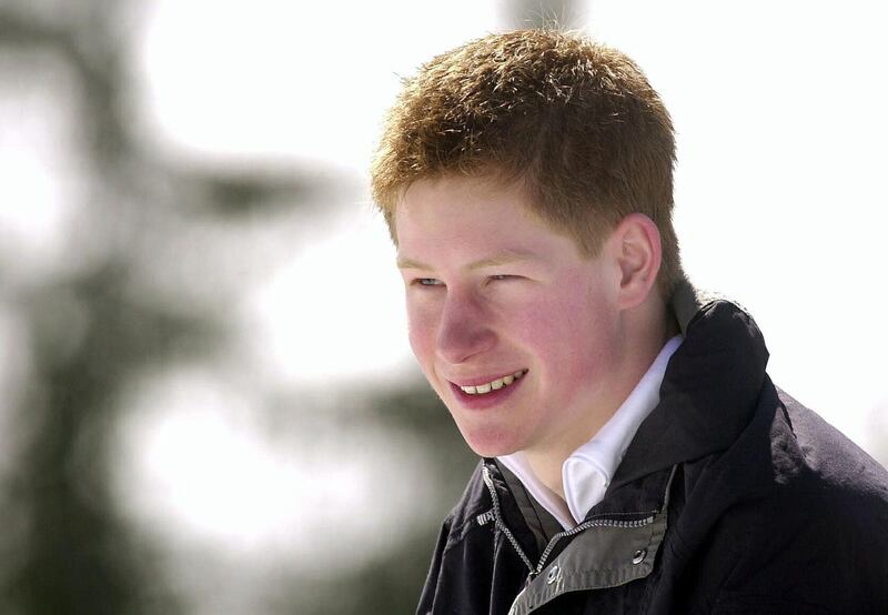 Harry, at a planned photocall at the start of a holiday