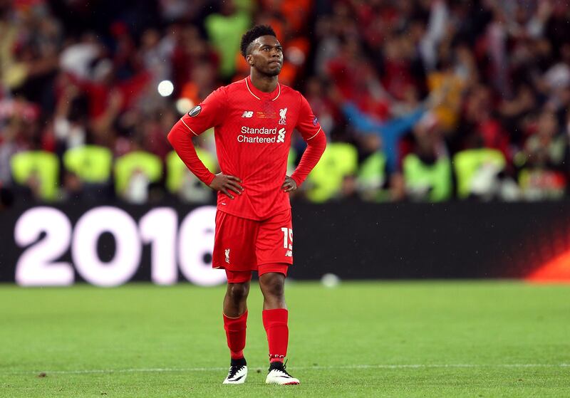 Daniel Sturridge could not stop Liverpool sinking to another final defeat