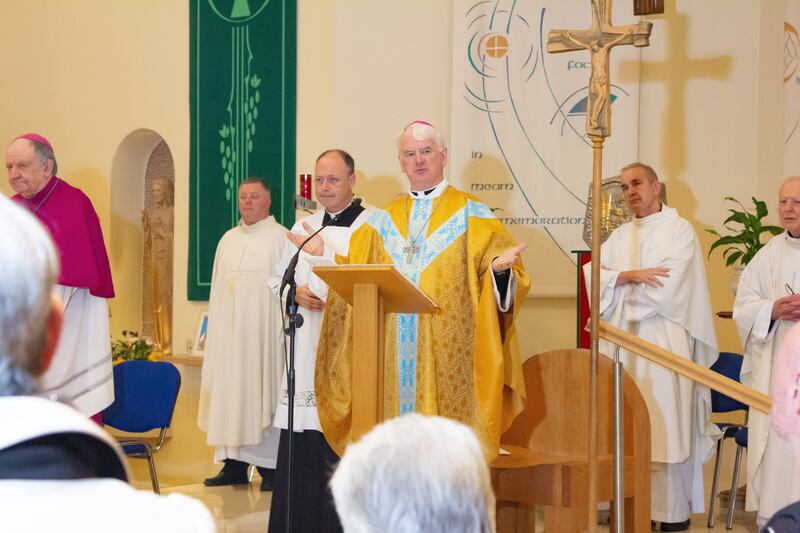 A shrine to Mother Teresa and those killed in the Ballymurphy and Springhill-Westrock  Massacres has been blessed in Corpus Christi parish. Picture by Gerd Curley