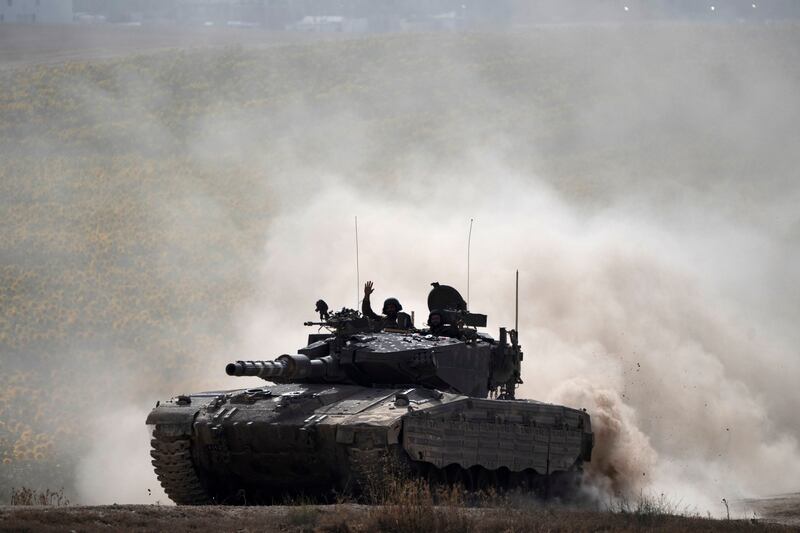 A top official said that Israel’s war with Hamas is likely to last through to the end of the year (AP Photo/Leo Correa)