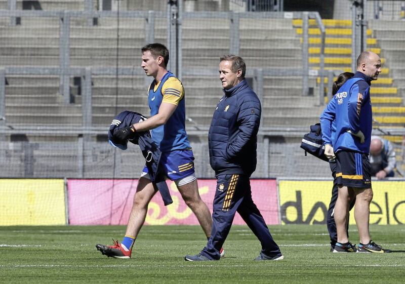 Clare manager Colm Collins feels a shot clock might work to blot out long periods of passive possession Picture Margaret McLaughlin. 