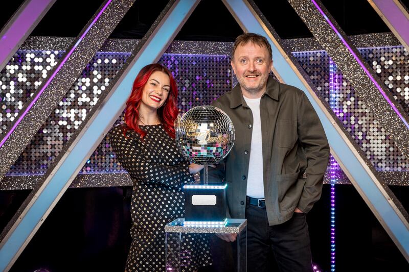 Strictly Come Dancing finalists Chris McCausland and Dianne Buswell