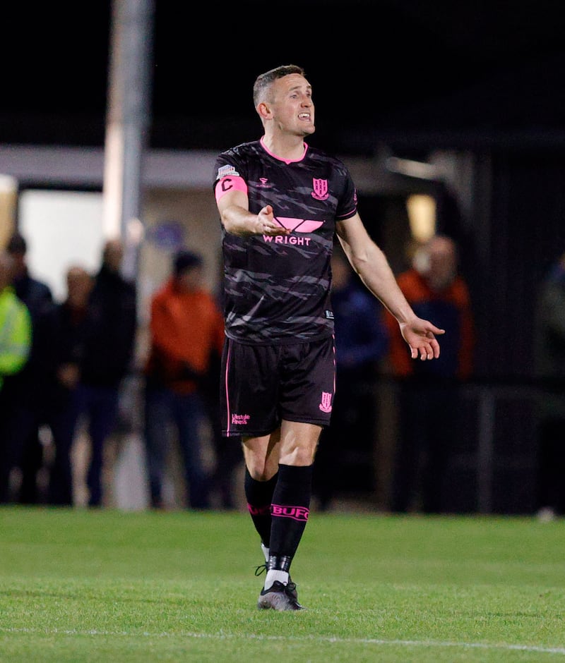 Ballymena's Stephen O'Donnell will be hoping to celebrate victory over rivals Coleraine on Thursday

Photo by Alan Weir/Pacemaker