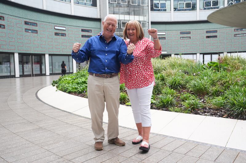 Race Across The World finalists Stephen and Viv