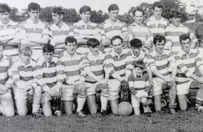 The Teemore Shamrocks side that won the Fermanagh senior championship in 1969 