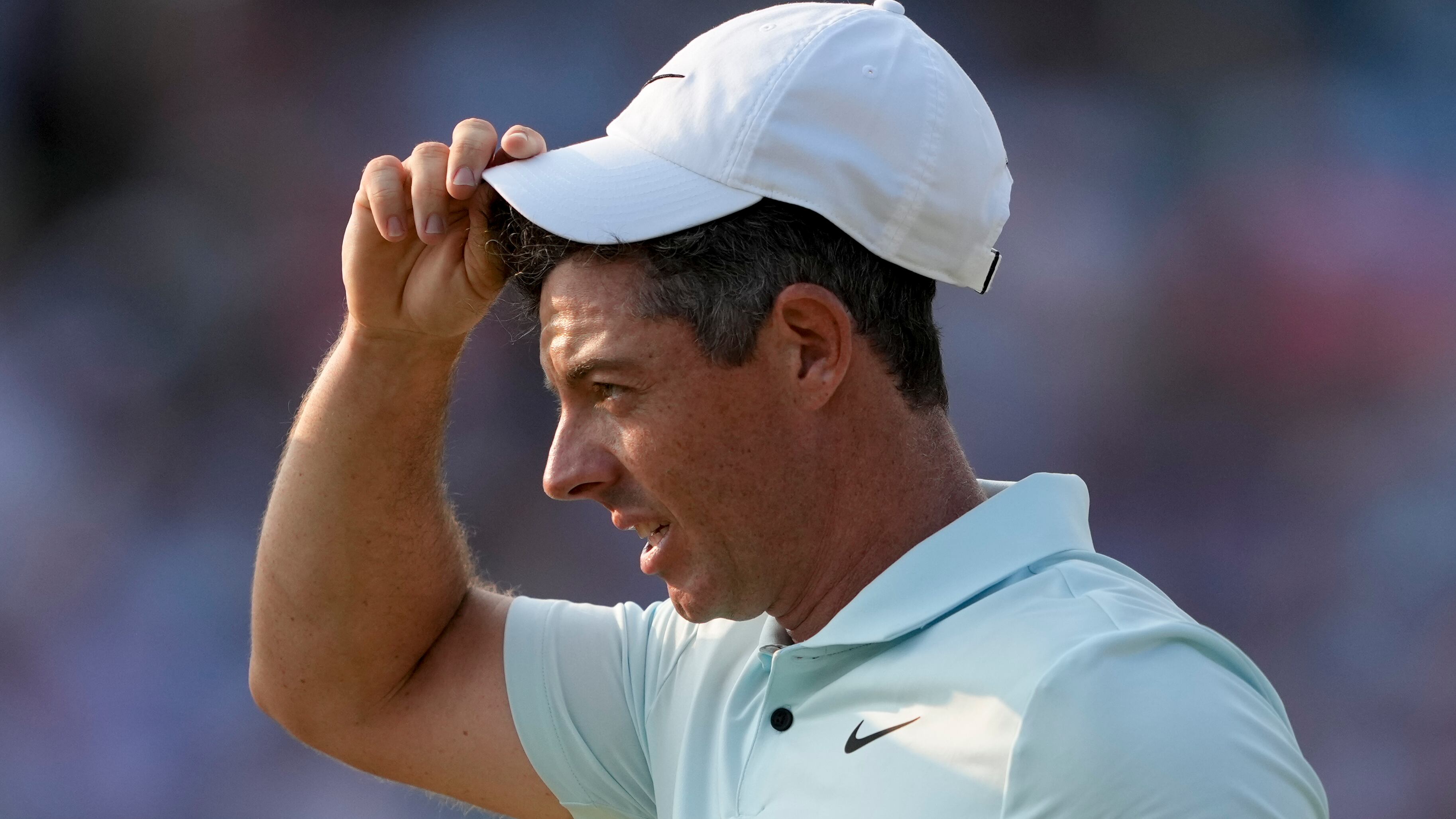 Rory McIlroy will hope to bounce back from his latest major anguish (Matt York/AP)