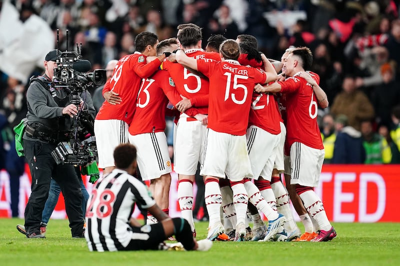 Newcastle lost 2-0 to Manchester United in the 2023 Carabao Cup final