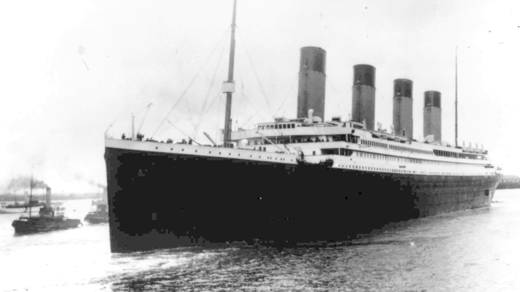 The Titanic leaves Southampton (AP)