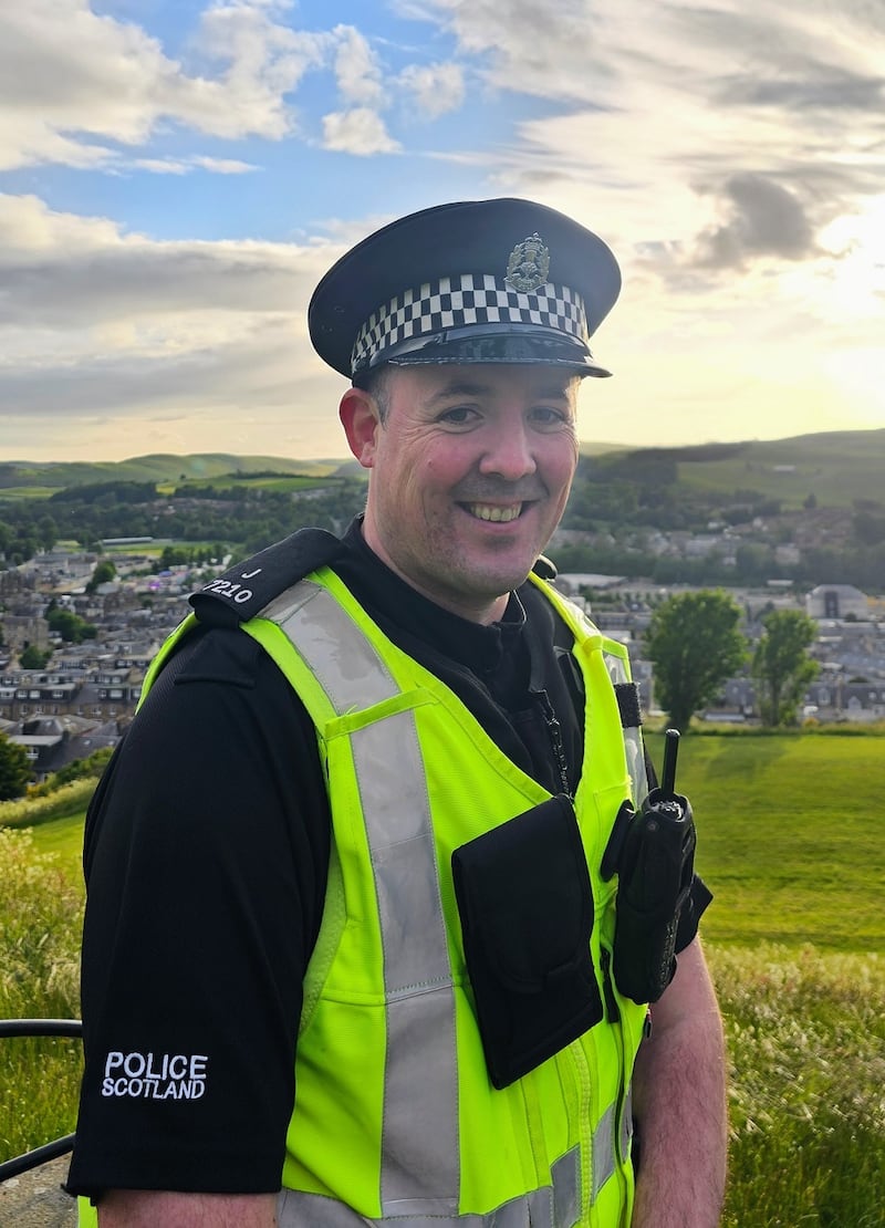 Special Constable Alistair Cameron has volunteered as an officer for 27 years