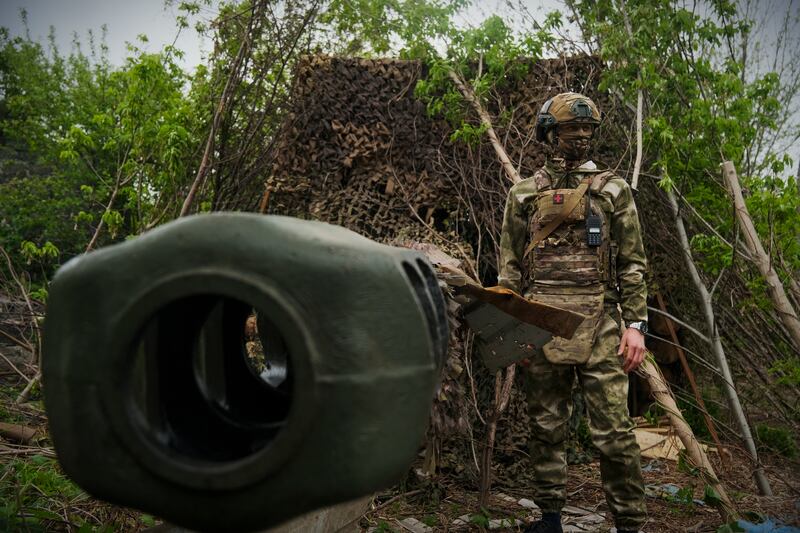 Russia has pressed on with an offensive following a delay in US aid for Ukraine (Russian Defence Ministry Press Service via AP)