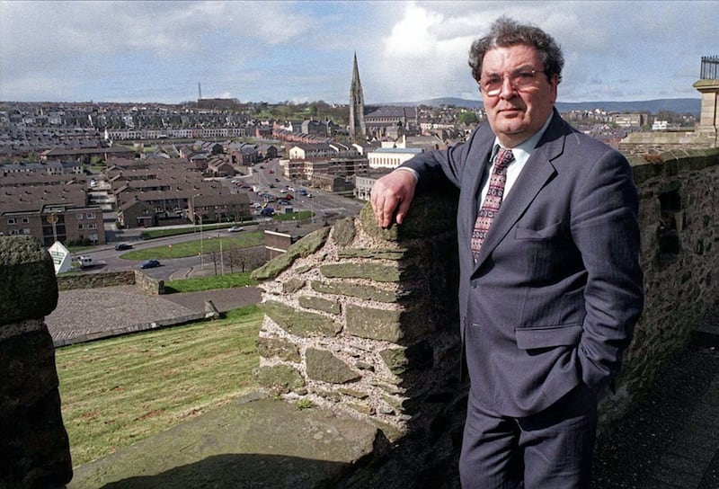 John Hume&#39;s funeral will take place at St Eugene&#39;s Cathedral in Derry. Picture by Pacemaker  