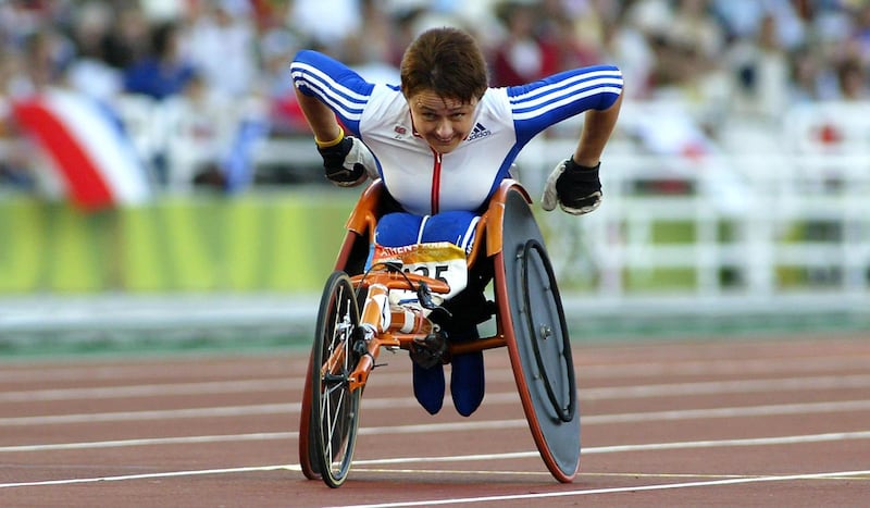 Tanni Grey-Thompson won 11 gold medals, four silvers and a bronze during her glittering Paralympics career