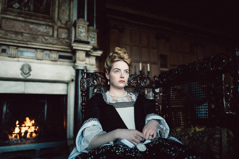 Emma Stone’s costume in the Favourite was created by Powell