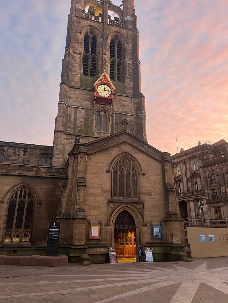 Newcastle Cathedral, seat of the Bishop of Newcastle, who called publicly for Justin Welby to resign