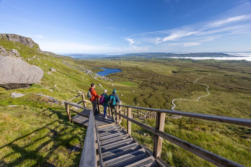 Cuilcagh Boardwalk Trail, County Fermanagh-© Tourism Ireland by Gareth McCormack