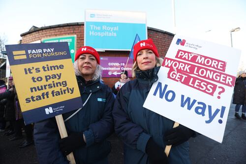 If you’re striking today for better pay, you have my solidarity – Patricia Mac Bride