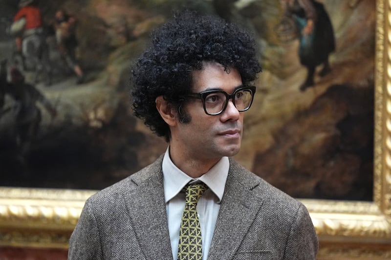 Richard Ayoade read an extract from one of the competition entries