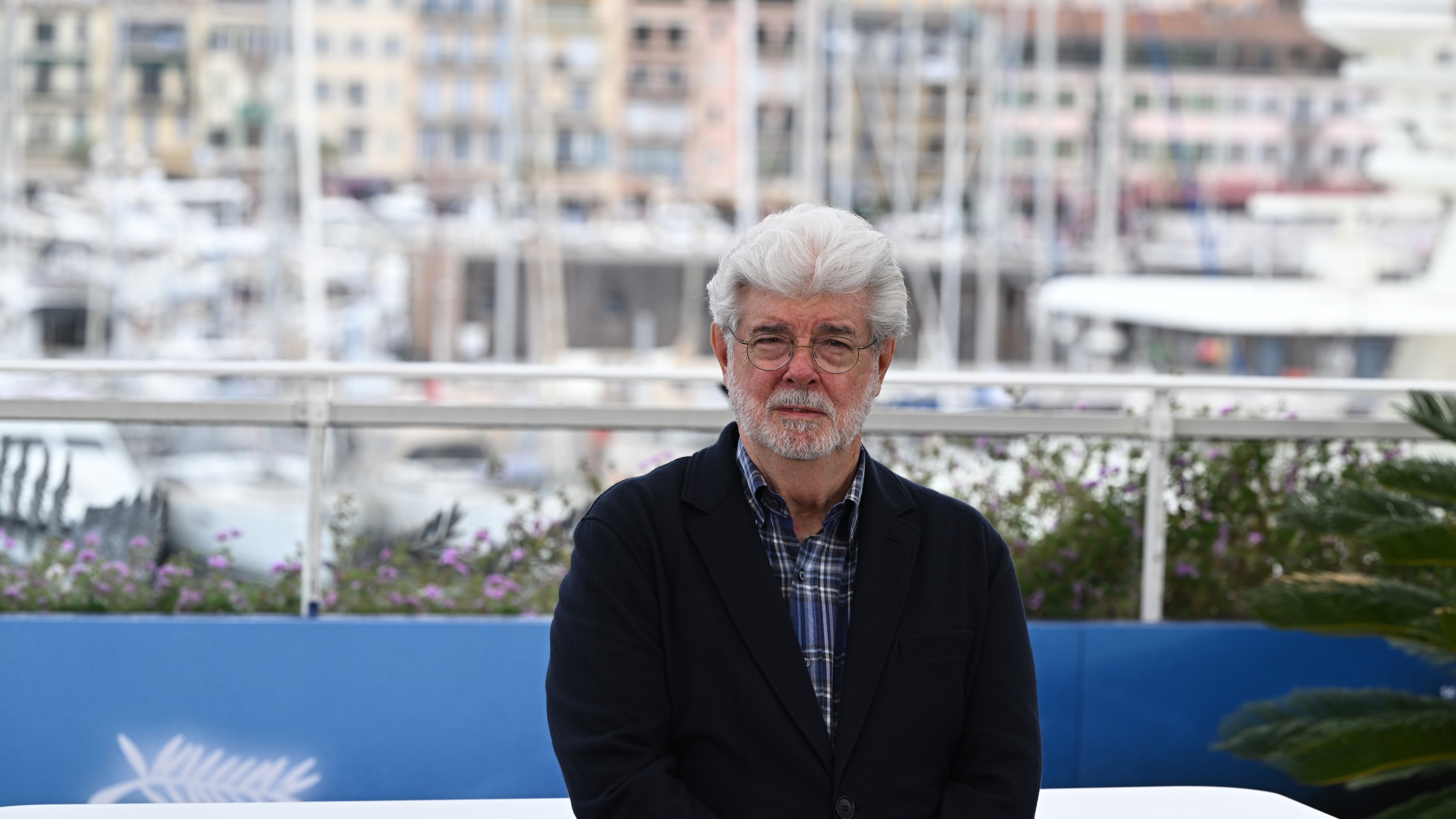 George Lucas has been awarded an Honorary Palme d’Or during the 77th Cannes Film Festival in Cannes, France