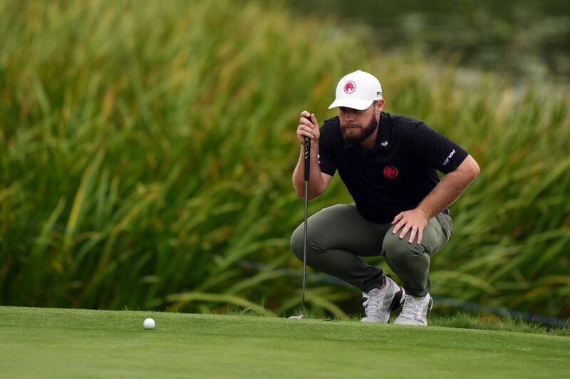 Halfway leader Tyrrell Hatton slumped out of contention after a third round of 76 in the British Masters