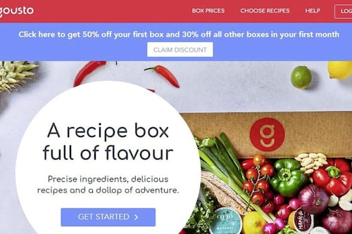 Meal kit brand Gousto expands into Northern Ireland for first time