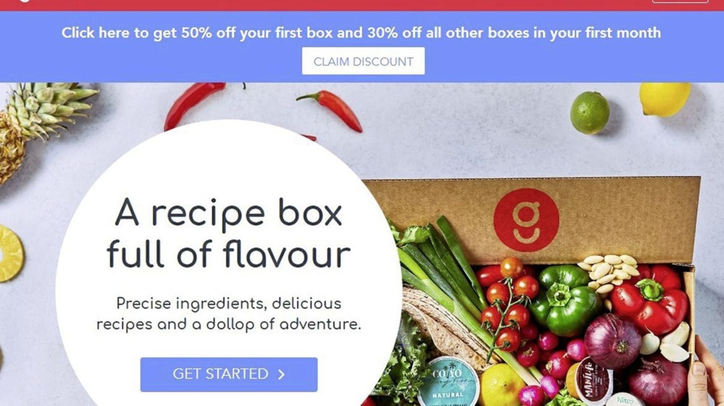 Recipe box business, Gousto has secured &pound;30 million in new funding 