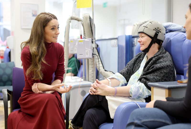 The Princess of Wales visited the Royal Marsden Hospital on Tuesday