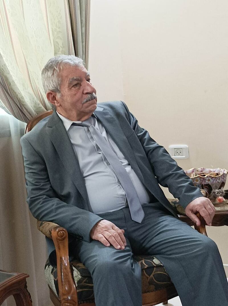 Dr Salim Ghayyda’s father Nabil before Israel’s attacks on Gaza after October 7