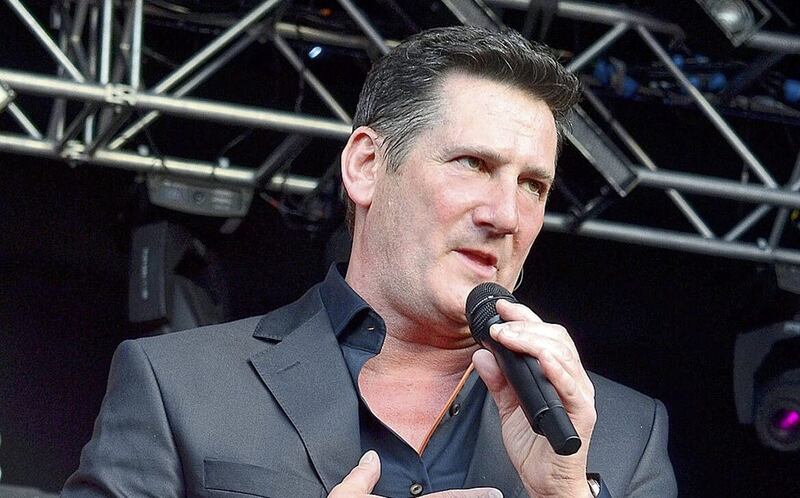 Tony Hadley from 80s band Spandau Ballet 