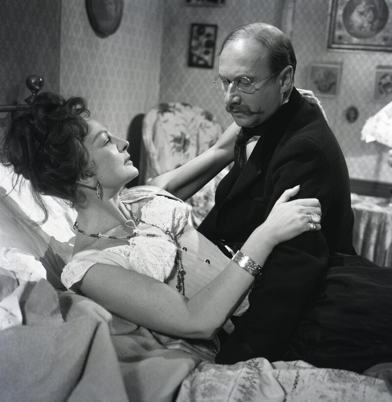 Pleasence starred opposite Coral Browne in the 1963 true crime horror Dr Crippen