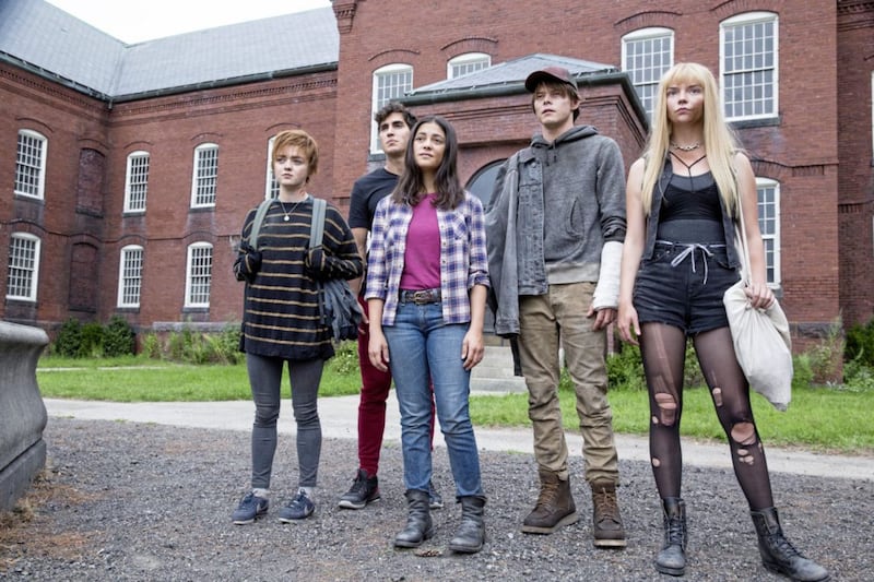 The New Mutants stars Maisie Williams, Henry Zaga, Blu Hunt, Charlie Heaton and Anya Taylor-Joy 