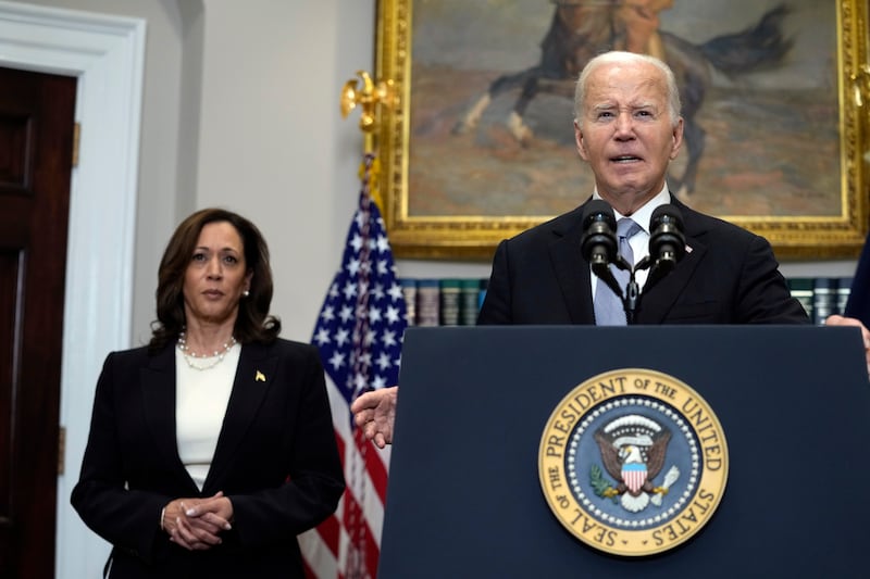 With Joe Biden ending his re-election bid and endorsing Kamala Harris, Democrats now must navigate a shift that is unprecedented this late in an election year (Susan Walsh/AP)