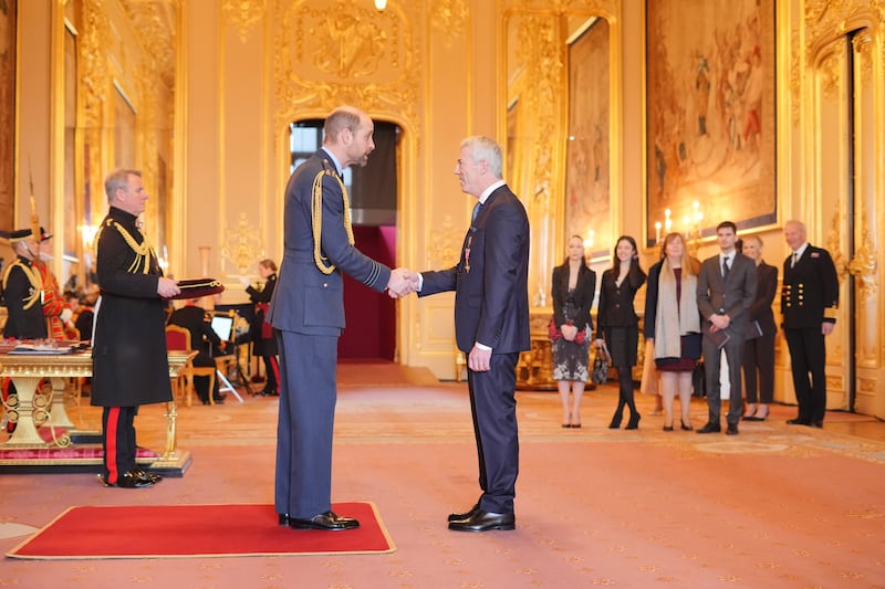 David Mearns, a marine scientist and oceanographer based in Midhurst, West Sussex, is made an Officer of the Order of the British Empire by the Prince of Wales at Windsor Castle for services to the location and recovery of historic shipwrecks