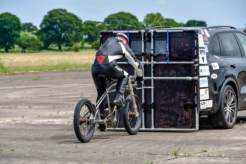 Neil Campbell during a previous event at Elvington Airfield (John Bearby/PA)