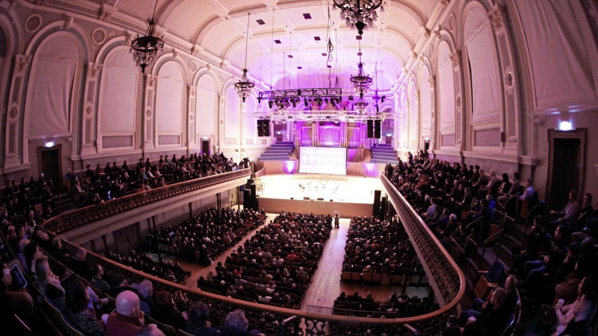 Ireland&#39;s Future event in Belfast&#39;s Ulster Hall during November. Picture by Kelvin Boyes/Press Eye 