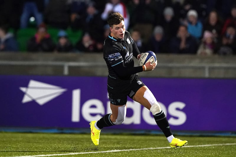 Huw Jones helped Glasgow to URC glory last season