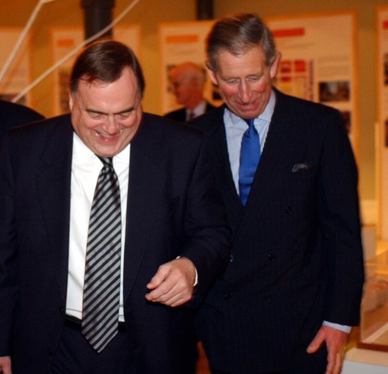 John Prescott and the then Prince of Wales at the Traditional Urbanism in Contemporary Practice Conference at The Prince’s Foundation in 2003