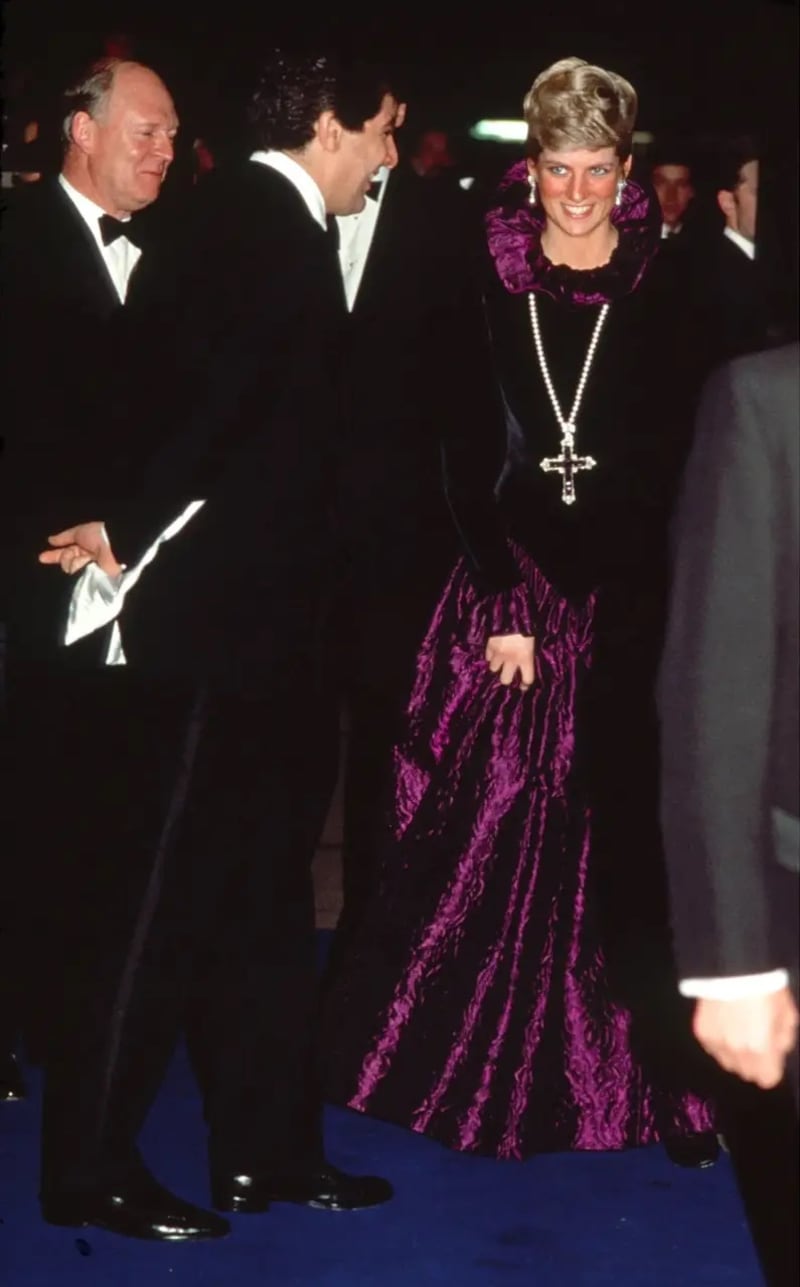 Princess Diana wore the necklace to a charity gala in 1987