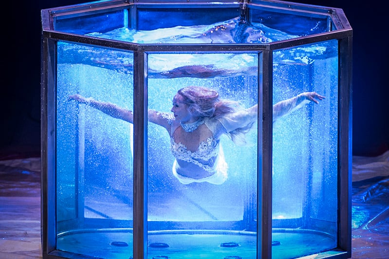 Circus legend Laura Miller will be showcasing her internationally-renowned aquatic act