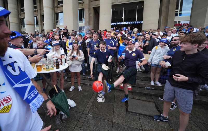 Scotland fans enjoyed themselves in Germany despite the results on the pitch