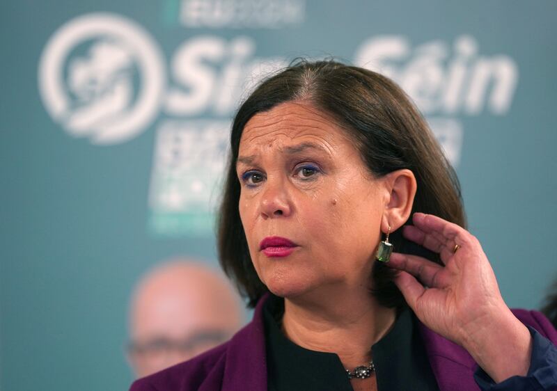 Sinn Fein leader Mary Lou McDonald acknowledged she should have run more candidates in the last general election