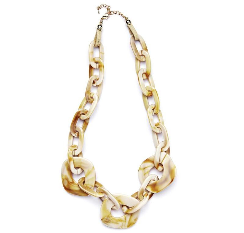 Frank Usher Resin Link Chain Necklace, &pound;18 (was &pound;24), QVC 