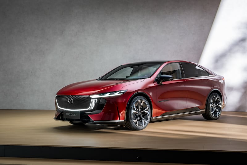 The Mazda6e will sit alongside the firm’s MX-30 EV. (Mazda)