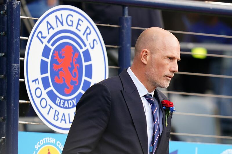 Rangers manager Philippe Clement will be back in the Hampden technical area