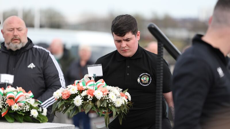 Lyra Mckee Murder Accused Takes Part In West Belfast Parade Wreath Laying The Irish News